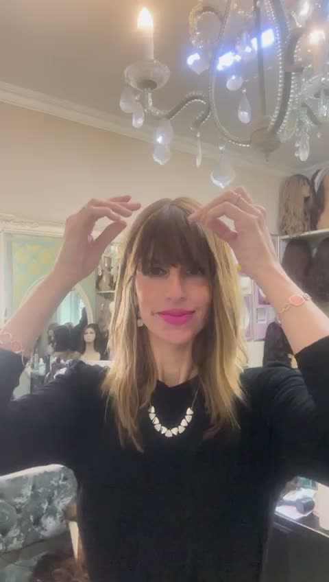 Rachel Hyman wig styling video 7 — sheitel work from Ramat Beit Shemesh salon